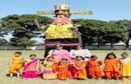 डिवाइन लाइट स्कूल में दशहरा उत्सव मनाया गया