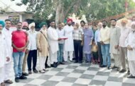 गांव खेड़ी के नवनियुक्त सरपंच जसवन्त सिंह को विधायक एडवोकेट लखबीर सिंह  ने सरोपा डालकर सम्मानित किया गया