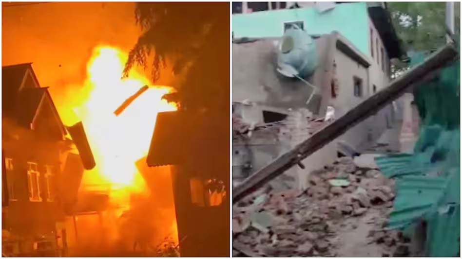 पहलगाम हमले में शामिल आतंकी का घर सुरक्षाबलों ने बम से उड़ाया