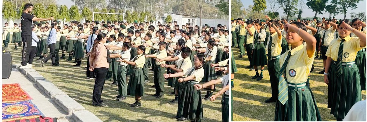 डिवाइन लाइट स्कूल में विश्व स्वास्थ्य दिवस मनाया गया