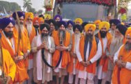 ਗੁਰਦੁਆਰਾ ਸ੍ਰੀ ਫਤਿਹਗੜ੍ਹ ਸਾਹਿਬ ਤੋਂ ਨਗਰ ਕੀਰਤਨ ਅਗਲੇ ਪੜਾਅ ਵੱਲ ਰਵਾਨਾ