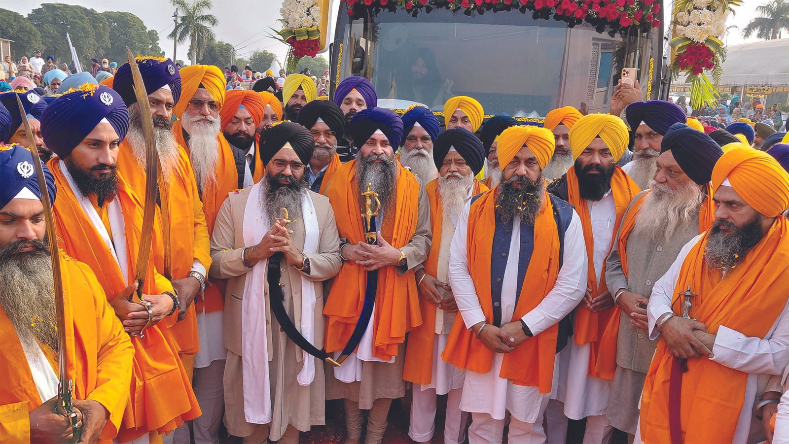 ਗੁਰਦੁਆਰਾ ਸ੍ਰੀ ਫਤਿਹਗੜ੍ਹ ਸਾਹਿਬ ਤੋਂ ਨਗਰ ਕੀਰਤਨ ਅਗਲੇ ਪੜਾਅ ਵੱਲ ਰਵਾਨਾ