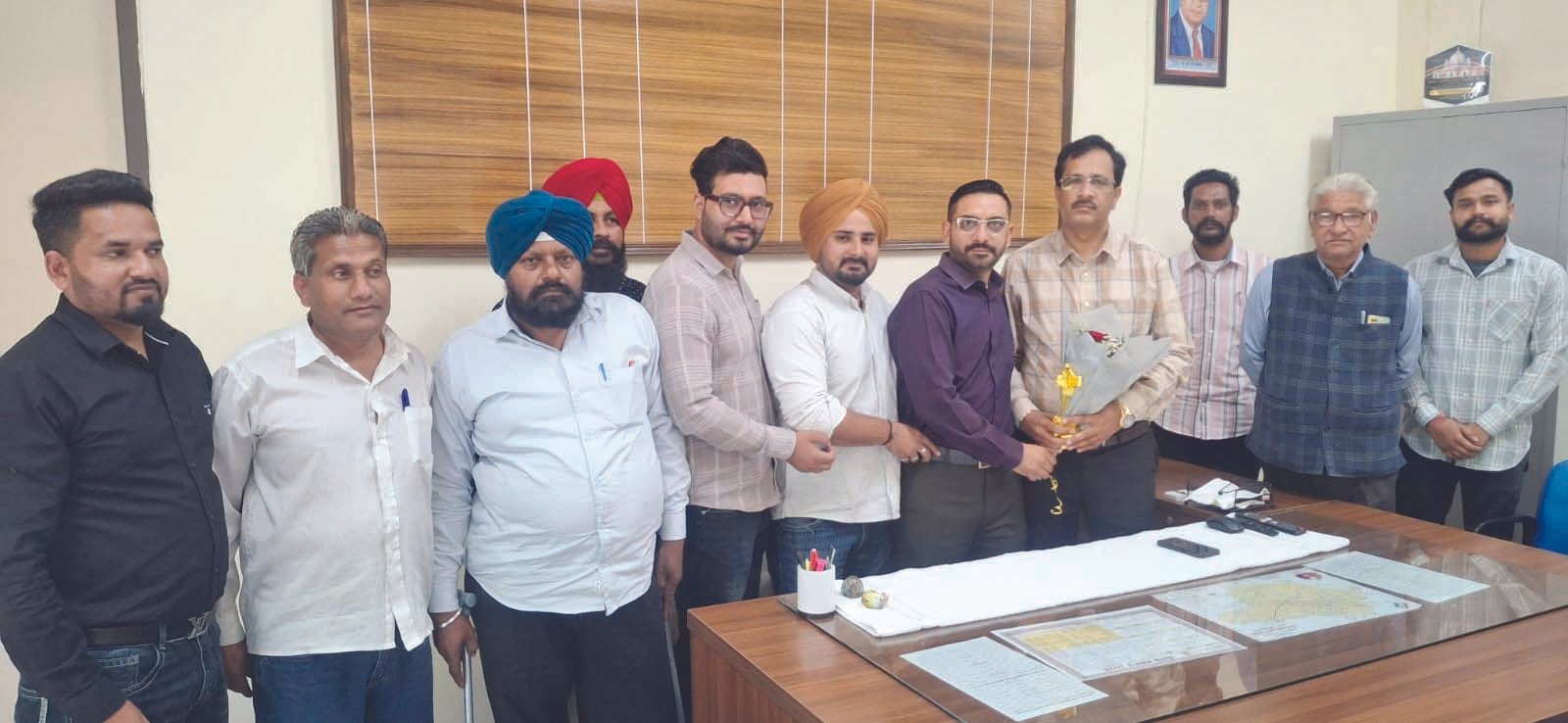 फतेहगढ़ साहिब के नव नियुक्त तहसीलदार विशाल वर्मा ने पदभार संभाला